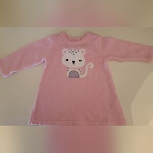 Gymboree Pink Knit Sweater Dress Baby 0–3 Months